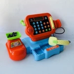 Funny cash register toy pretend play toy cash register kids supermarket play set  gifts