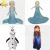 Import Funtoys CE cosplay costume Olaf mascot costume Elsa queen mascot costume and princess Anna mascot for Adult from China