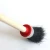 Furniture Painting Wax Paint Brush Waxing Wood Handle Round Paint Brush With Boar Bristle