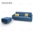 Import furnitures house living room modern sectional sofa set from China