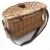 Import FW201-2161 good sales service fish wicker creel willow basket from China