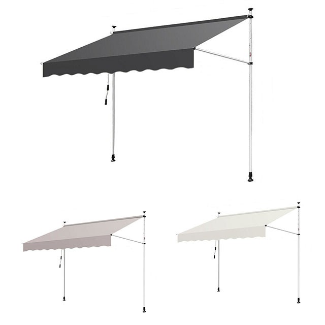 Garden Sun Shade Easy Fit Pergola Roof Vertical Retractable Awning Patio awning