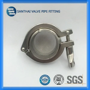 Gasket With Screen Mesh Silicon EPDM Tri-clamp Ferrule Set