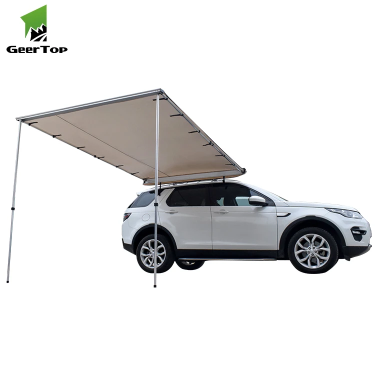 Geertop Aluminum 4x4 flat Optional camping tent car side awning