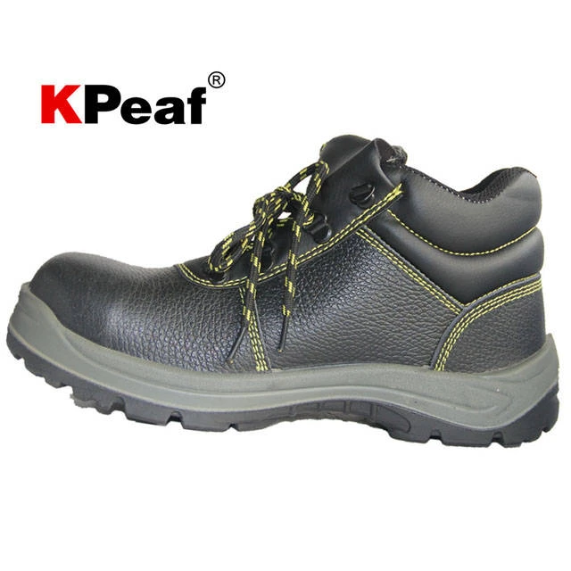 Genuine leather breathable seguridad industrial cheap safety shoes prices