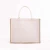 Import Gift Custom Logo Eco Reusable Cloth Carrying Bags Women Beach Hand Tote extra large shopping custom logo linen bags from China