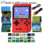 Gift for Kids 400 in 1 Portable slim handheld controller video game console 3.0 Inch Video Game Players Built-in 400 Games