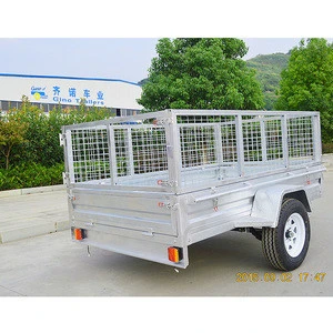 GINO Horse Transporter Custom Farm Single Axle Trailers Bolted 5 Leafs Springs