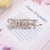 Import Girl Hairpin Bling Diamond Words Bangs Clip Gold Crystal Rhinestone Letter Hair Clips from China