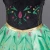 Import Girls Anna Elsa Princess Fancy Party Cosplay Costume With Crown Wig Suit Embroidery Summer Dress Halloween Dress from China