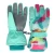 Import Girls Winter print Ski Gloves Waterproof Outdoor Thicken Glove skating gloves from China