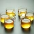 Import Glass coffee tea cups saucer set from China