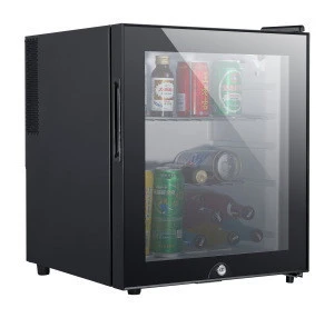 Glass door high quality hotel refrigerator/mini bar