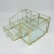 Import Glass Metal Golden Makeup Tray Cosmetic Organizer with Drawers from China