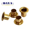 Gold color brass material garment metal eyelet 5mm