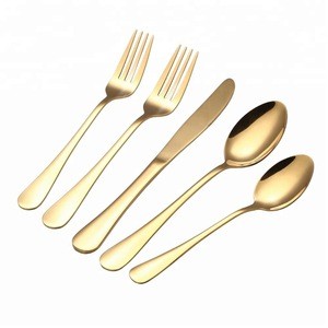 Gold Silverware Set Stainless Steel Flatware Mirror Polish Cutlery Set Ideal for Home Wedding Tableware Set