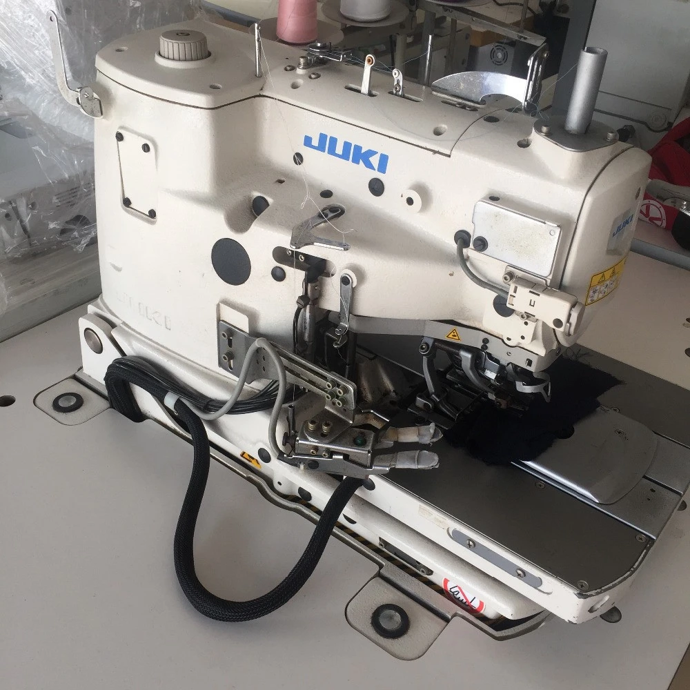 Good condition used Juki-3200 computerized automatic eyelet button hole industrial sewing machine