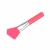 Import Good quality Angled Shape Pink short handle Mini Face silicone clay mask brush Facial from China