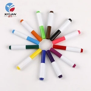 Good quality soft flexible colored washable  markers popular felt tip jumbo watercolor pen