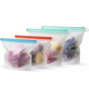Grade Safe reusable Container Versatile Cooking silicone food storage bag
