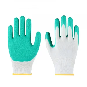 Grip Coating Nylon Garden Gloves breathable