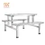 Import Guangdong Factory wholesale high quality table Furniture school canteen table sets from China