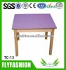 Guangzhou Flyfashion nursery school furniture/home children Kindergarten table chairTC-04