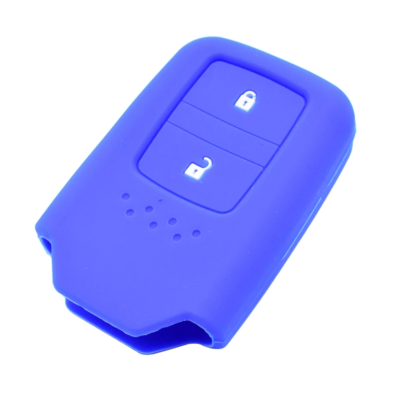 H-onda 2 buttons silicone key fob cover rubber Silicone cover Hot Selling with logo smart key case silicone key case