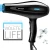 Import Hair Dryer for Travel&amp;Home Lightweight Negative Ionic Hair Blow Dryer 3 Heat Settings Cool Settings with 5 accessories from China
