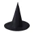Import Halloween Black Spiked Hat Party Cosplay Prop Witch Hat for Adults and Children from China