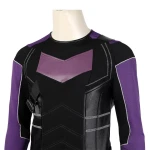 Halloween Costume Cosplay Party Action Figure Marvels Hawkeye Costume Season 1 Clint Barton Cosplay Purple Shirt Battle Suit