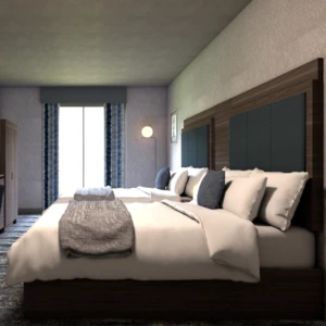 Hampton Holiday Express Inn Hotel Bedroom Furniture Set