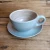 Import Hand made Ceramic cappuccino Coffee cup and saucer set from China
