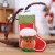 Import hanging handmade fabric christmas ornament wholesale 2018 from China