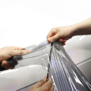 Heat Repair High Glossy Anti Scratch PPF Film Transparent Soft Self Adhesive TPU Car Paint Protective Film