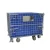 Import Heavy duty foldable wire mesh pallet storage cage with pp plate from China