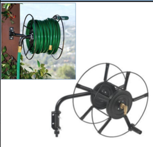 heavy duty wall mounted hose reel suitable for 3/4&quot; 60m hose Garden Hose Reel
