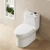 Import HEGII 2020 chinese chaozhou dual flush siphon one piece porcelain water system toilet ceramic bathroom wc toilet bowl from China