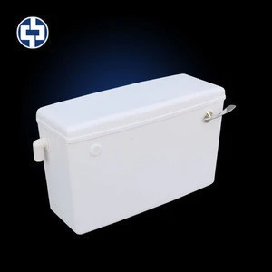 Henan PP or ABS Squat toilet cistern with flush lever, wall-mounted squat toilet cistern producer