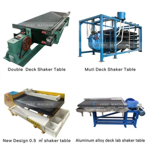 High Efficiency 136 Widely Approved Gold Concentrator 6S Shaking Table