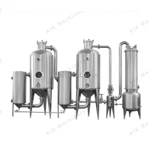 High efficient energy saving extraction machine alcohol vacuum concentrator