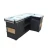Import high end supermarket equipment wood pos cashier cash table checkout counter from China