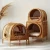 Import High-End Wicker Cat Bed with AI Design and Hand Weaving | Luxurious Comfort for Your Feline Friend from China