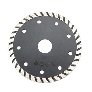 High Performance 4-1/2-Inch Dry Cutting Continuous Rim Diamond Saw Blade with 7/8-Inch Arbor for Masonry