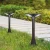 Import High power path pathway lawn garden outdoor solar energy waterproof IP65 150w led bollard light from China