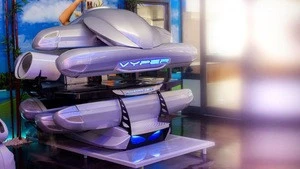 HIGH PRESSURE 24000W Sunbed Tanning bed - VYPER 360 made in Italy