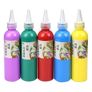 High Quality 200ML Acrylic Paints Customized 24 Colors Children Gifts DIY Paint Toys
