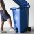 Import high quality 32 gallon 120 liter green outside waste bin price, wholesale plastic trash cans from China