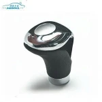 High Quality Aluminium Genuine Leather Peugeot Gear Knob