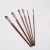 Import High Quality Artist Professional Paint Brush Set 6pcs Weasel Hair Painting Brush For Oil Paintings from China